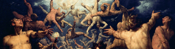 La caiguda dels Titans - Cornelis Van Haarlem (fragment)